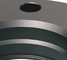 Anodisieren Sie schwarze Nabe - zentrale 12mm Distanzscheiben schmiedeten Billet-Aluminium für AUDI Series