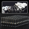 Schaft ausgedehnte Rad-Bolzen 55 Millimeter-Grad-12,9 für MERCEDES AMG e-S-Serien